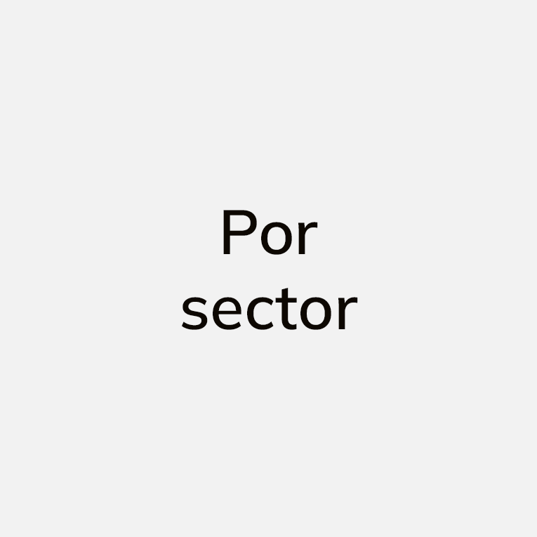 Por sector