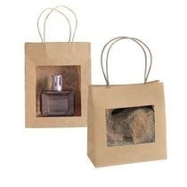 Sacs kraft  à fenêtre