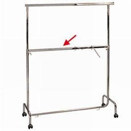 Barra intermedia para perchero 125 cm cromado Barra intermedia para perchero 125 cm cromado