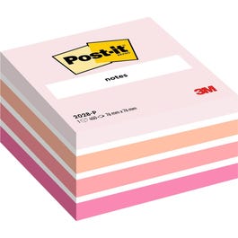 Notas adhesivas Post-it 7,6x7,6 cm rosa - 450 unidades Notas adhesivas Post-it 7,6x7,6 cm rosa - 450 unidades