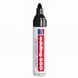 Rotulador permanente 3-4 mm negro Rotulador permanente 3-4 mm negro
