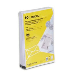 Sobre burbuja autoadhesivo 15x21 cm blanco - 10 unidades Sobre burbuja autoadhesivo 15x21 cm blanco - 10 unidades