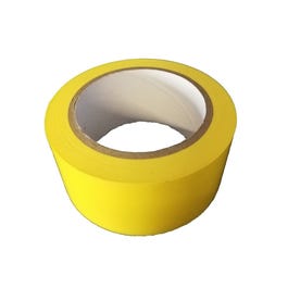 Cinta señalizadora suelo 50 mm amarilla - 33 metros Cinta señalizadora suelo 50 mm amarilla - 33 metros