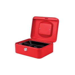 Caja de seguridad 20x16x8 cm roja Caja de seguridad 20x16x8 cm roja