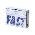 Cajas archivadoras A4 8 cm 24,5x8x34,5 cm blanco/azul - 10 unidades