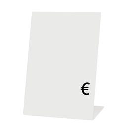 Caballete L 5x7 cm blanco - 10 unidades Caballete L 5x7 cm blanco - 10 unidades