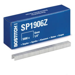 Grapas para clavadora 6 mm plata - 15000 unidades Grapas para clavadora 6 mm plata - 15000 unidades