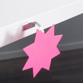 Tira con adhesivo 3x1,8 cm gris - 10 unidades Tira con adhesivo 3x1,8 cm gris - 10 unidades