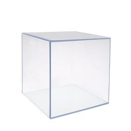 Cubo desmontable 25x25x25 cm transparente Cubo desmontable 25x25x25 cm transparente