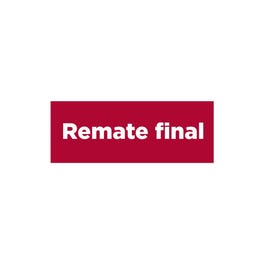Cartel Remate Final 70x25 cm rojo/blanco Cartel Remate Final 70x25 cm rojo/blanco