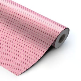 Papel de regalo puntos 62 cm rosa - 90 metros +/- Papel de regalo puntos 62 cm rosa - 90 metros +/-
