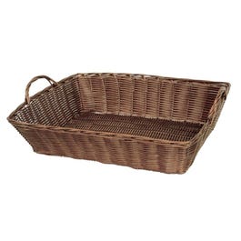 Cesta asas 39x28x12,5 cm chocolate Cesta asas 39x28x12,5 cm chocolate