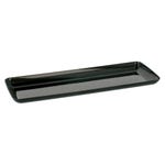 Mini bandeja negra PS 19x6,5x1,2 cm - 500 unidades