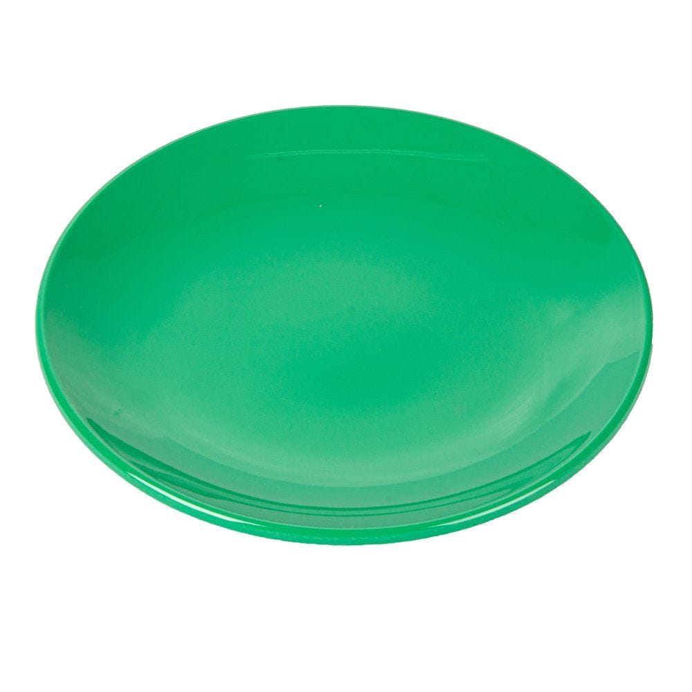 Plato de melamina verde 15 3 cm 12 unidades RETIF