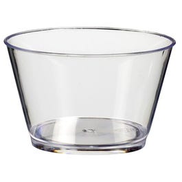 Vaso poliestireno 150 ml 8x8x5 cm transparente - 100 unidades Vaso poliestireno 150 ml 8x8x5 cm transparente - 100 unidades