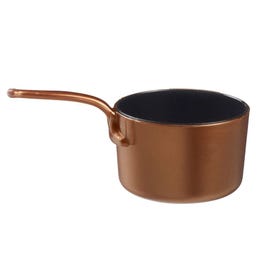 Mini cacerola oval 45 ml 8,85x4,1 negro/cobre - 24 unidades Mini cacerola oval 45 ml 8,85x4,1 negro/cobre - 24 unidades
