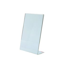 Porta cartel inclinado A5 14,8x21 cm transparente Porta cartel inclinado A5 14,8x21 cm transparente