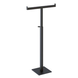 Expositor regulable dos brazos metal 23x10x51 cm negro Expositor regulable dos brazos metal 23x10x51 cm negro