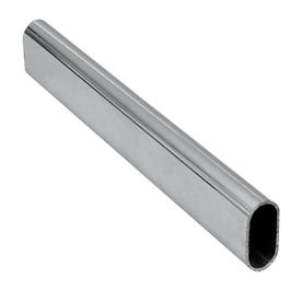 Tubo oval 300x1,5 cm cromado Tubo oval 300x1,5 cm cromado