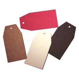 Etiquetas perforadas Retro 4x8 cm kraft - 100 unidades Etiquetas perforadas Retro 4x8 cm kraft - 100 unidades