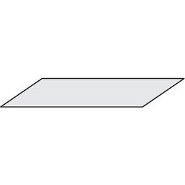Protección para estante 125x40 cm marrón - 5 unidades Protección para estante 125x40 cm marrón - 5 unidades