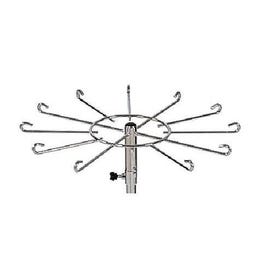 Corona perchero 12 varillas 38 cm cromado Corona perchero 12 varillas 38 cm cromado