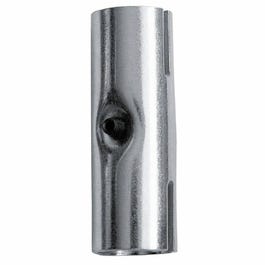 Empalme unión tubo Ø32 mm 3x1 cm cromado Empalme unión tubo Ø32 mm 3x1 cm cromado
