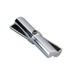 Empalme unión tubo Ø25 mm 2x10 cm cromado Empalme unión tubo Ø25 mm 2x10 cm cromado