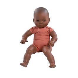 Maniquí bebé 60 cm negro/marrón Maniquí bebé 60 cm negro/marrón