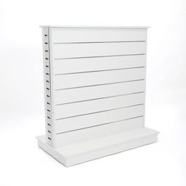 Góndola doble cara 125x60x135 cm blanco Góndola doble cara 125x60x135 cm blanco