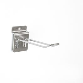 Gancho doble lama 10 cm cromado - 20 unidades Gancho doble lama 10 cm cromado - 20 unidades