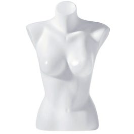 Busto de mujer 39x22,5x60 cm blanco Busto de mujer 39x22,5x60 cm blanco