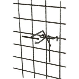 Gancho simple reja + T 10 cm gris martelé - 20 unidades Gancho simple reja + T 10 cm gris martelé - 20 unidades