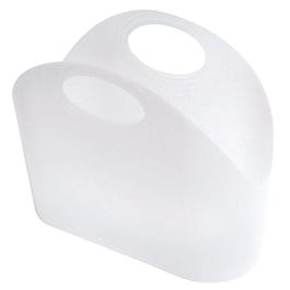 Cesta autoservicio 22 L 45x18x37 cm blanco transparente Cesta autoservicio 22 L 45x18x37 cm blanco transparente