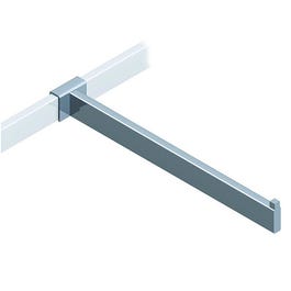 Brazo recto para barra de carga 40 cm cromado Brazo recto para barra de carga 40 cm cromado