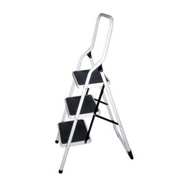 Escalera 3 peldaños 46x66,5x121,5 cm blanca Escalera 3 peldaños 46x66,5x121,5 cm blanca