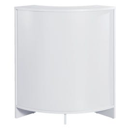 Mostrador esquina 60x60x96 cm blanco Mostrador esquina 60x60x96 cm blanco