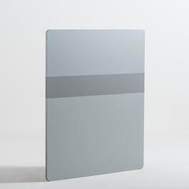 Fachada 90x107 cm aluminio/titanio
