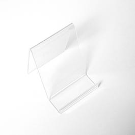 Caballete universal 8x10,4x12 cm transparente Caballete universal 8x10,4x12 cm transparente