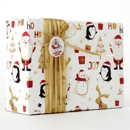 Papel de regalo Navidad Papá Noel 70 cm multicolor - 50 metros Papel de regalo Navidad Papá Noel 70 cm multicolor - 50 metros