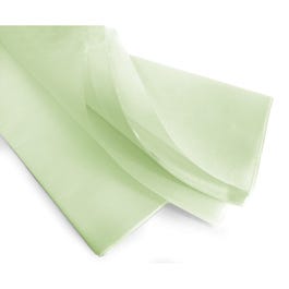 Papel de seda 50x75 cm verde manzana - 240 unidades Papel de seda 50x75 cm verde manzana - 240 unidades