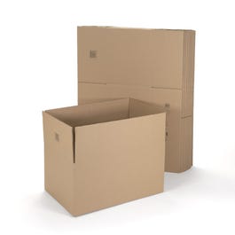 Cajas de cartón 59x39x29 cm marrones - 10 unidades Cajas de cartón 59x39x29 cm marrones - 10 unidades