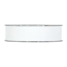 Cinta regalo terciopelo 25 mm blanca - 7 metros Cinta regalo terciopelo 25 mm blanca - 7 metros