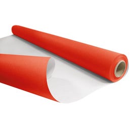 Papel de regalo doble cara 80 cm rojo/blanco - 40 metros Papel de regalo doble cara 80 cm rojo/blanco - 40 metros