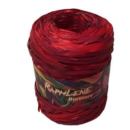 Cinta rafia 15 mm rojo/granate - 200 metros Cinta rafia 15 mm rojo/granate - 200 metros