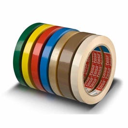 Cinta adhesiva PVC 12 mm azul - 66 metros Cinta adhesiva PVC 12 mm azul - 66 metros