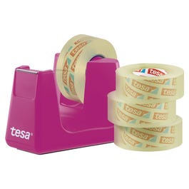 Portarrollos Smart + 4 rollos 9x6 cm rosa Portarrollos Smart + 4 rollos 9x6 cm rosa