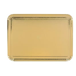 Bandeja catering 28x42 cm oro - 25 unidades Bandeja catering 28x42 cm oro - 25 unidades