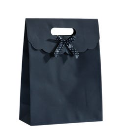 Bolsita regalo 19x8x26 cm negra - 10 unidades Bolsita regalo 19x8x26 cm negra - 10 unidades