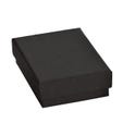 Cajas regalo cartón 7,5x5,1x3,2 cm negras - 12 unidades